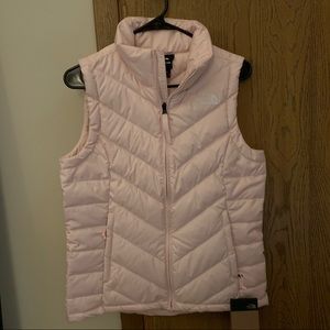 Light pink Northface vest